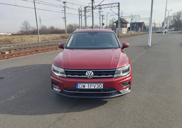 volkswagen tiguan Volkswagen Tiguan cena 74900 przebieg: 68500, rok produkcji 2016 z Wrocław